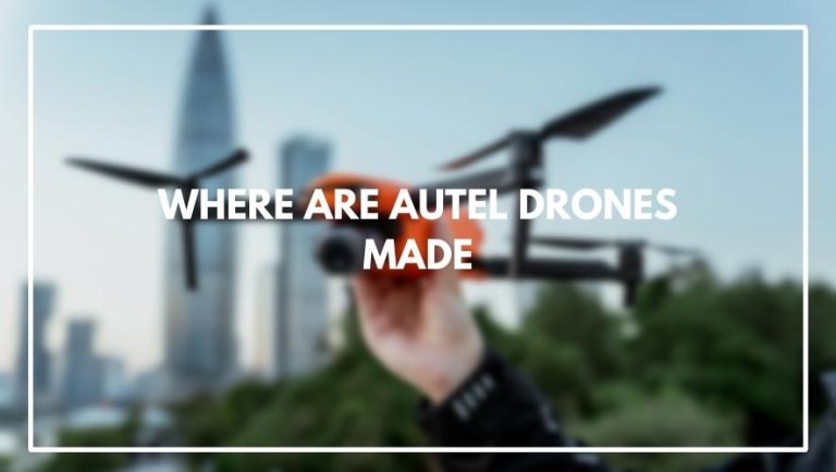 Where are Autel drones made